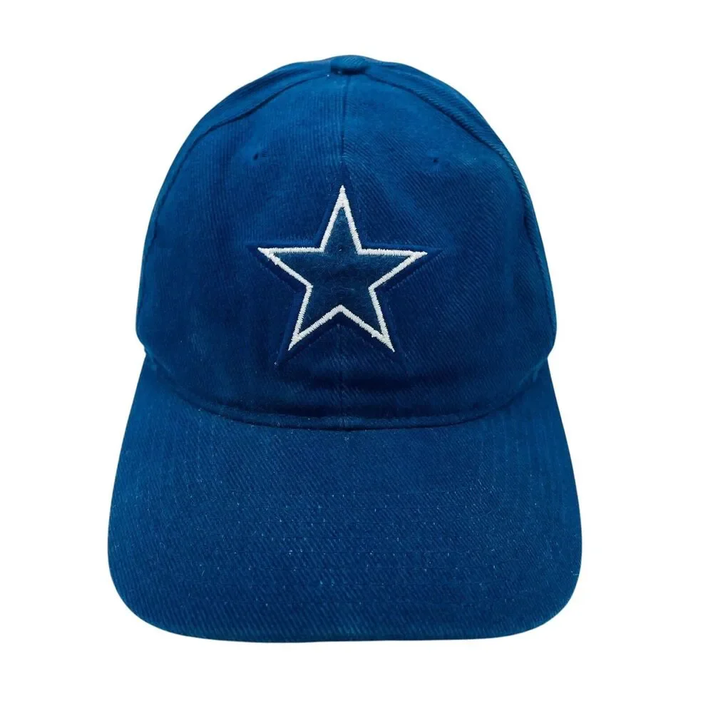 Vintage 90s Nike Pro Line Dallas Cowboys NFL Snapback Hat Cap